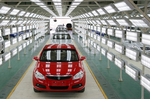 現代化生產車間一角